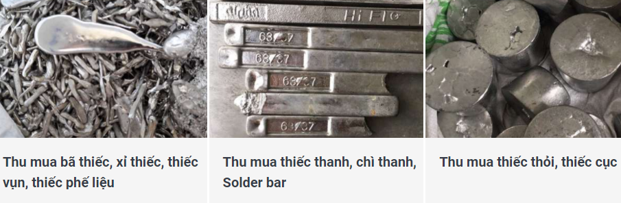 Thu mua phế liệu thiếc