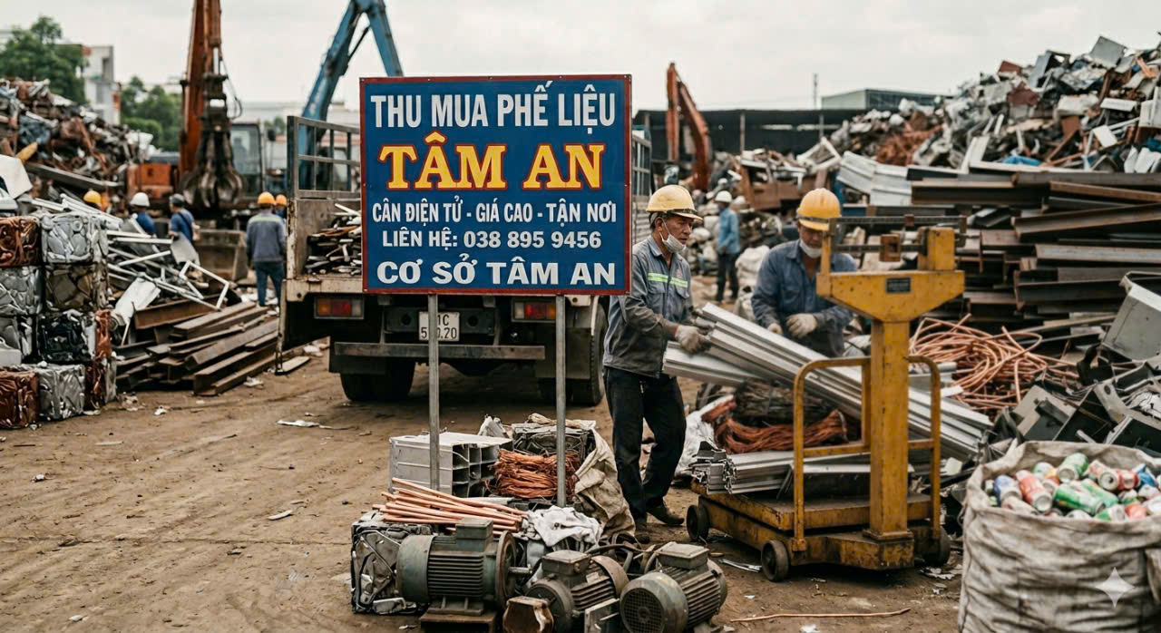 cơ sở thu mua phế liệu hồ chí minh